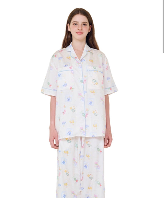 SliptoSleep Care Bears Card Pants Set