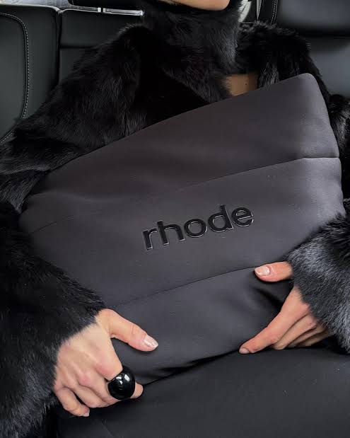 Rhode over sized black bubble bag (limited edition)