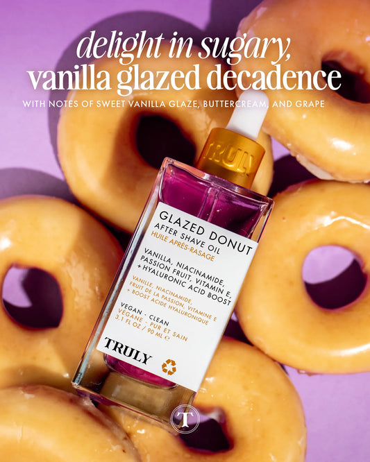 Truly Glazed Donut After Shave Oil Jumbo size 189 ml