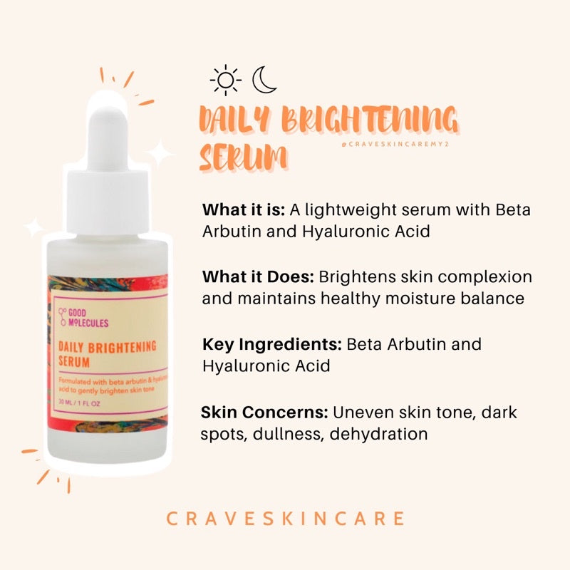 Good Molecules Daily Brightening Serum