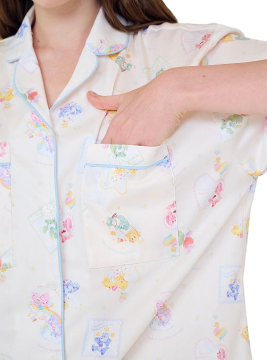 SliptoSleep Care Bears Card Pants Set