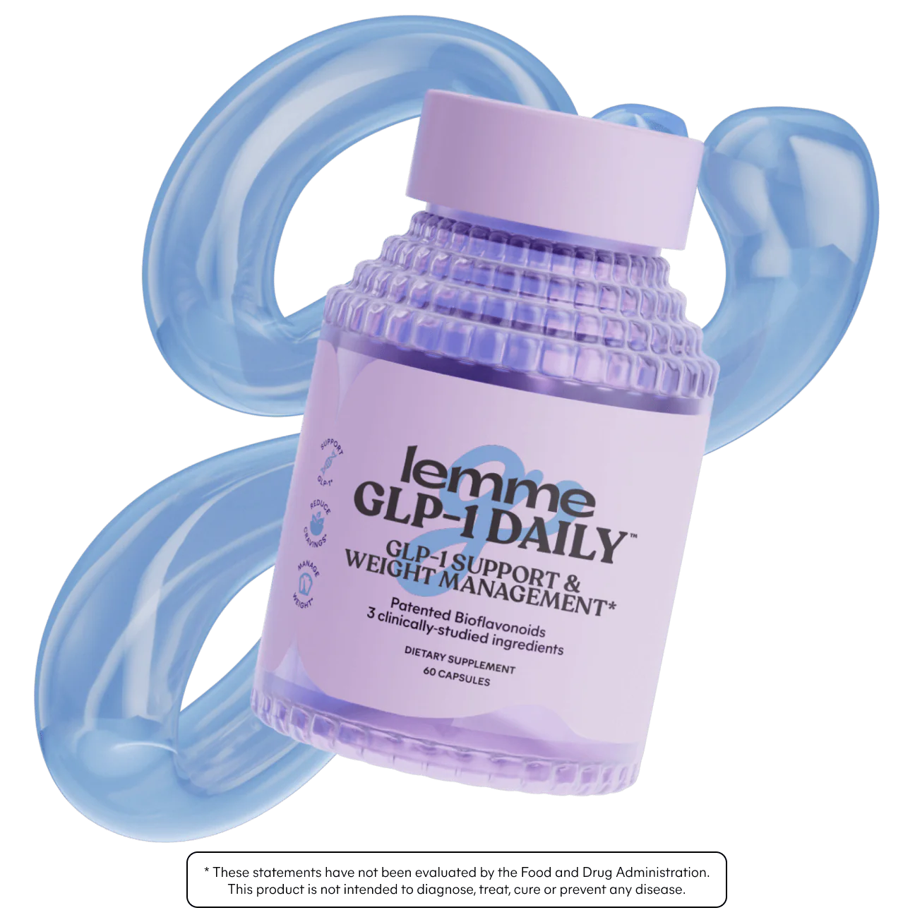 Lemme GLP-1 Daily Support Cravings & Weight Management Capsules