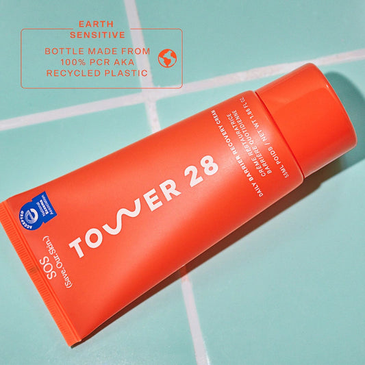 Tower 28 Beauty SOS Daily Skin Barrier Redness Recovery Moisturizer