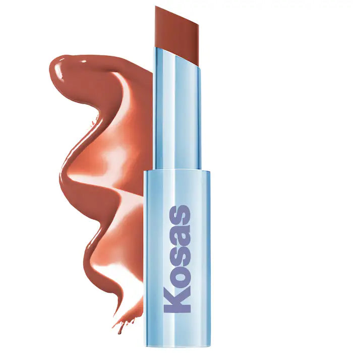 Kosas
Wet Stick Moisturizing Shiny Sheer Lipstick with Ceramides