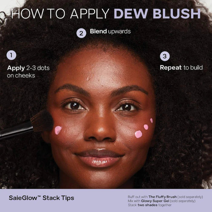 Saie Dew Blush Blendable Liquid Blush