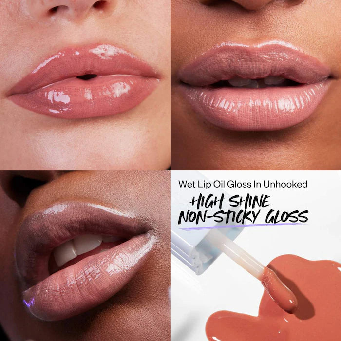 Kosas The Wet Set Undressed: Nude Sheer Lipstick + Lip Oil Set