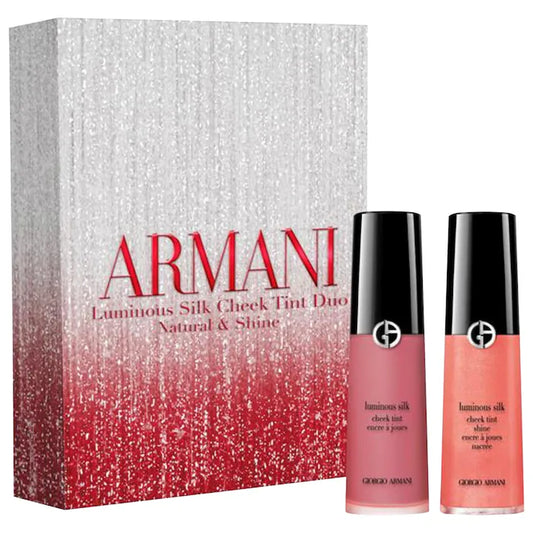 Armani Beauty Luminous Silk Cheek Tint Liquid Blush Duo Set