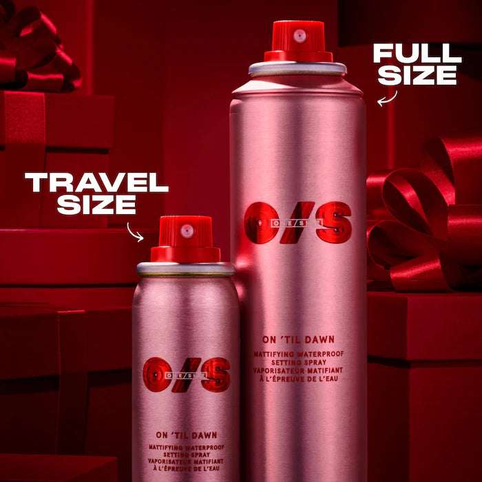 ONE/SIZE by Patrick Starrr On 'Til Dawn Mattifying Waterproof Setting Spray Big & Bitty Duo