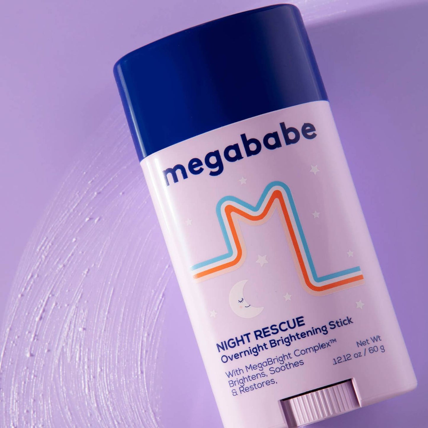 Megababe Night Rescue Overnight Brightening Stick 60g