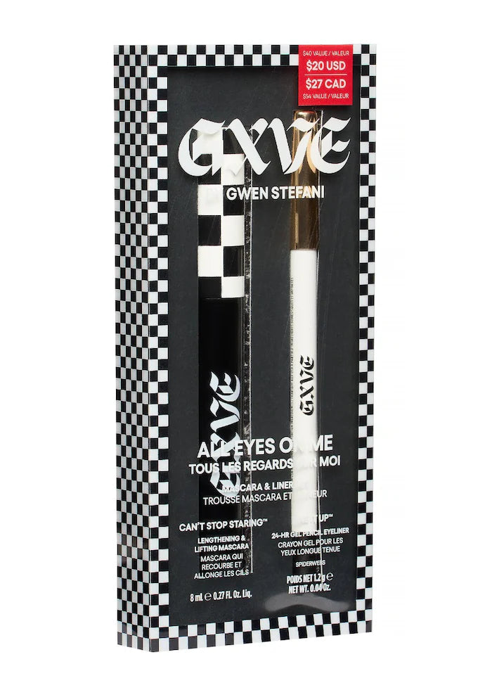 GXVE BY GWEN STEFANI All Eyes On Me Mascara and Eyeliner Set