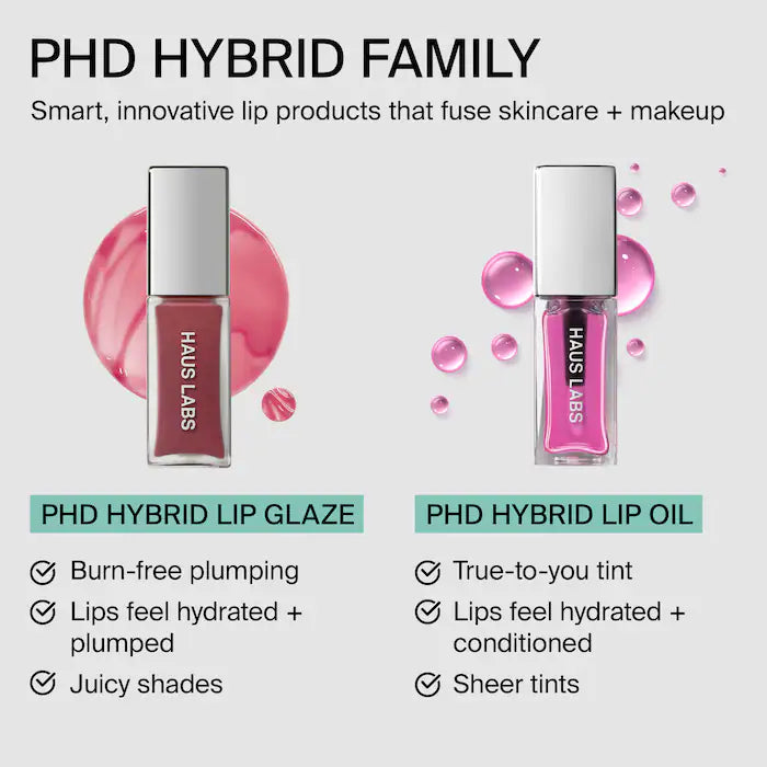 HAUS LABS BY LADY GAGA PhD Hybrid Lip Glaze Plumping Gloss