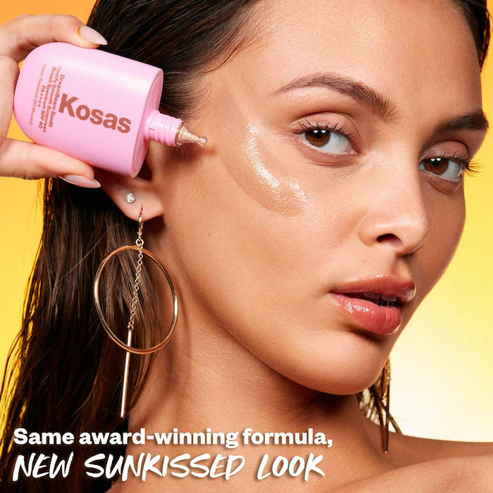 Kosas DreamBeam Silicone-Free Mineral Sunscreen SPF 40 with Ceramides and Peptides