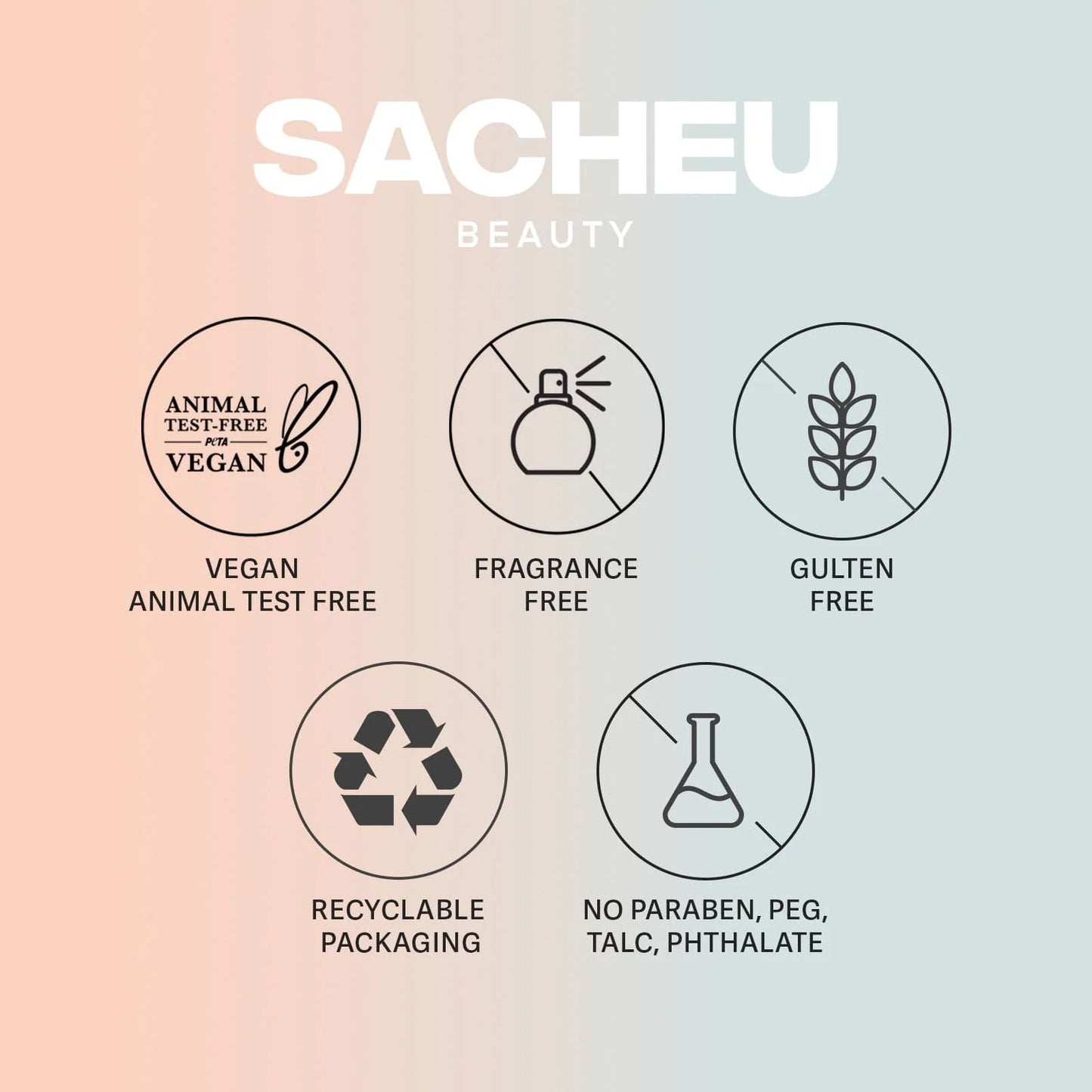 SACHEU Beauty Lip Liner STAY-N Bundle