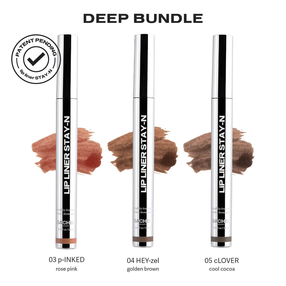 SACHEU Beauty Lip Liner STAY-N Bundle