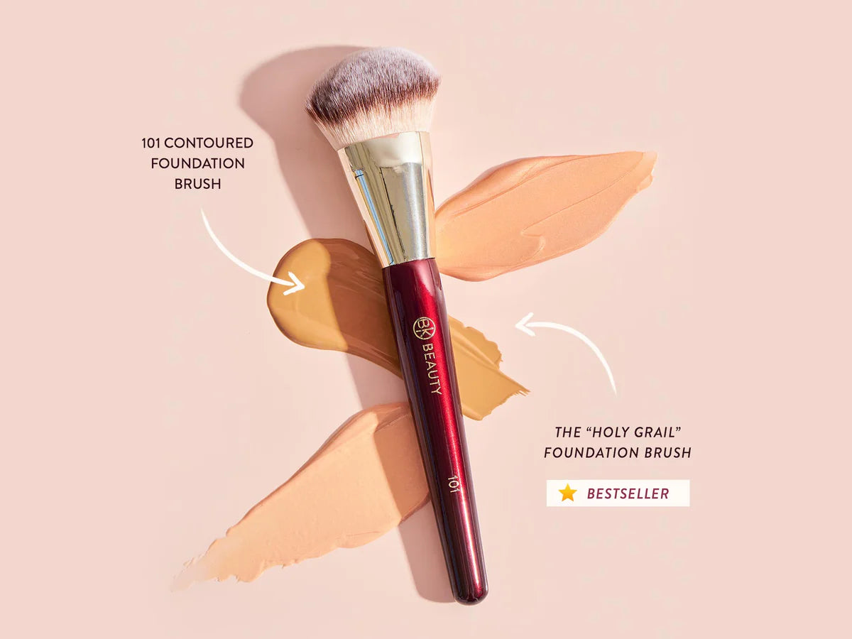 BK Beauty 101 Contoured Foundation Brush