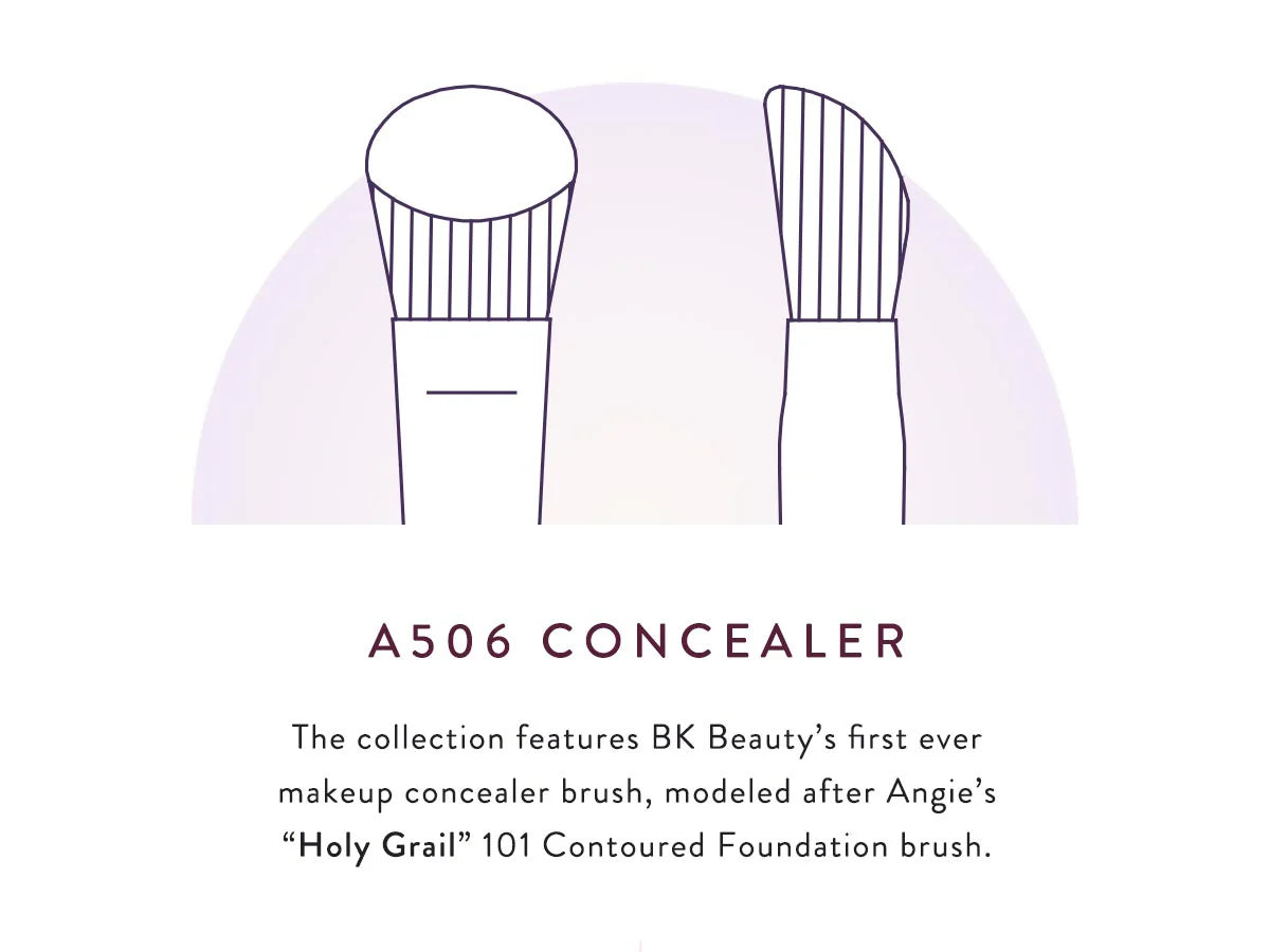 BK Beauty Angie Hot & Flashy A506 Concealer Brush