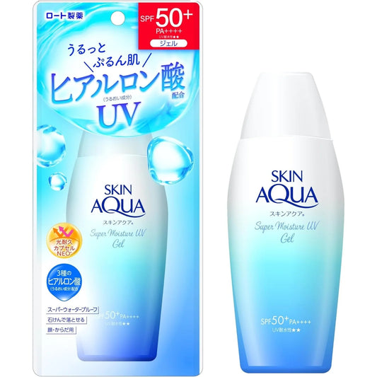 Rohto Mentholatum Skin Aqua UV Super Moisture Gel SPF 50+ PA++++ 110g