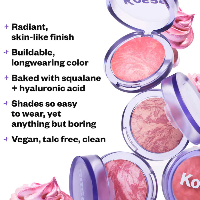 Kosas Blush is Life Baked Talc-Free Dimensional + Brightening Blush