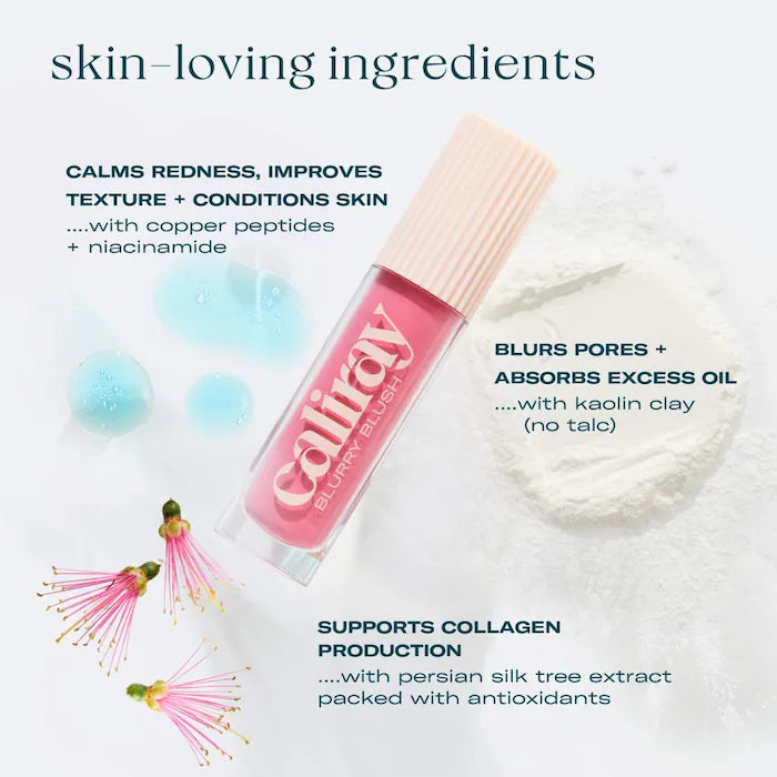 caliray Blurry Blush Pore Minimizing Cream Blush with Niacinamide