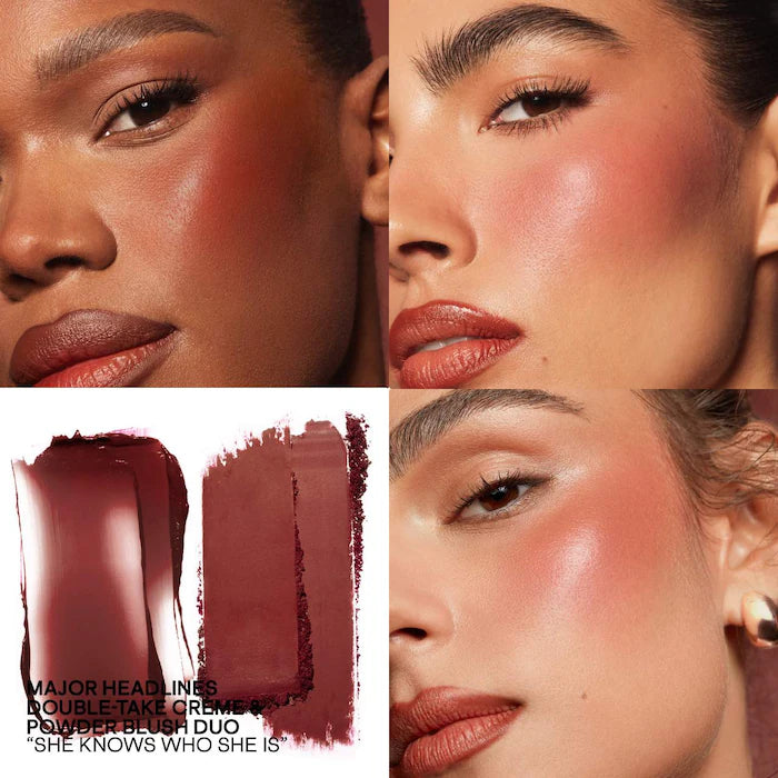 Patrick Ta Major Headlines Double-Take Crème & Powder Blush