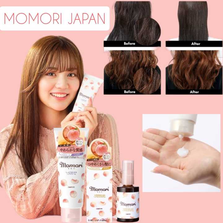 DARIYA Momori Peach Moist & Cohesive Hair Cream 150g