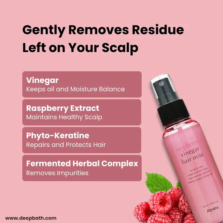 A'PIEU Raspberry Vinegar Hair Mist