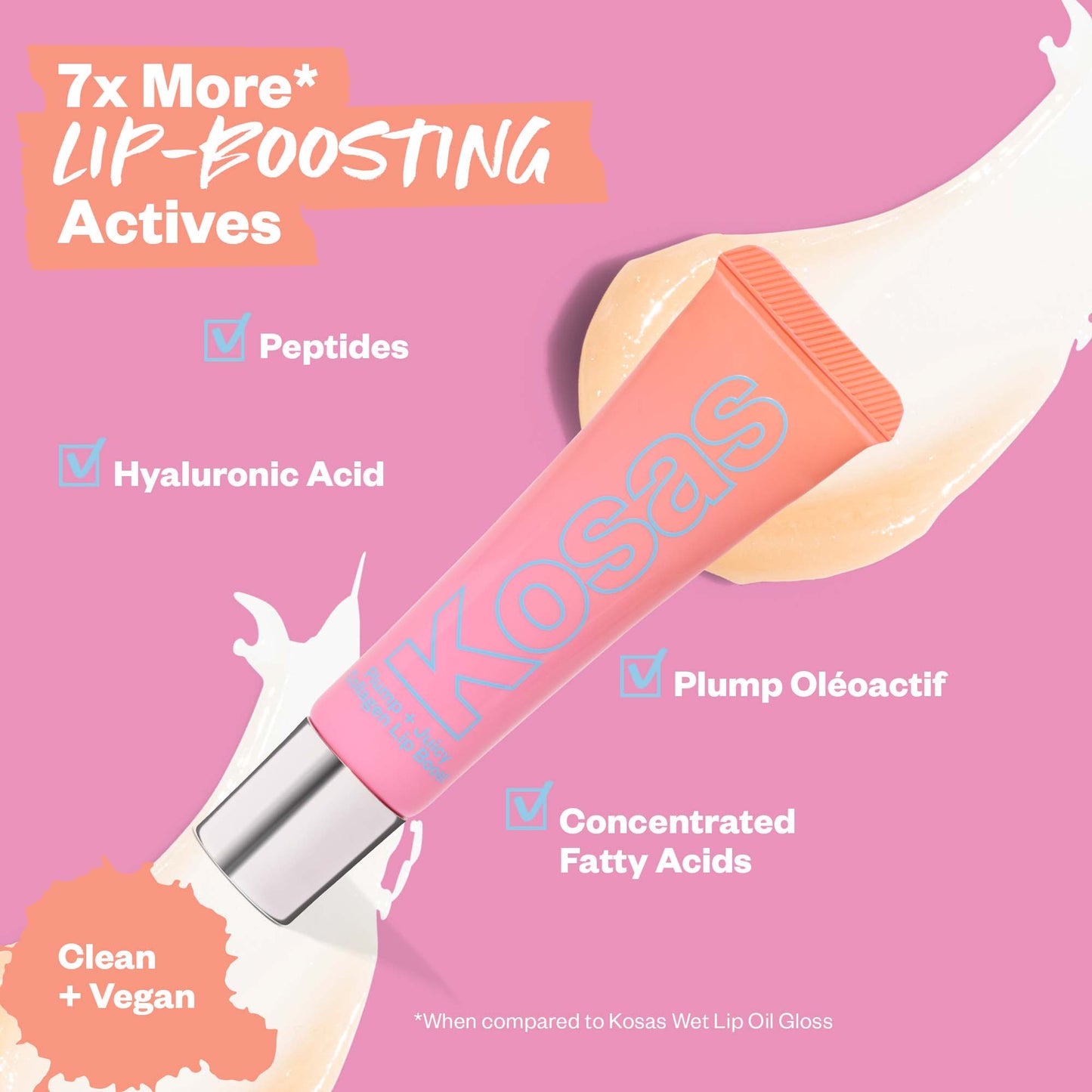 PRE ORDER Kosas Plump + Juicy Lip Booster Buttery Treatment