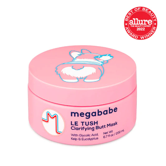 Megababe Le Tush clarifying Butt mask