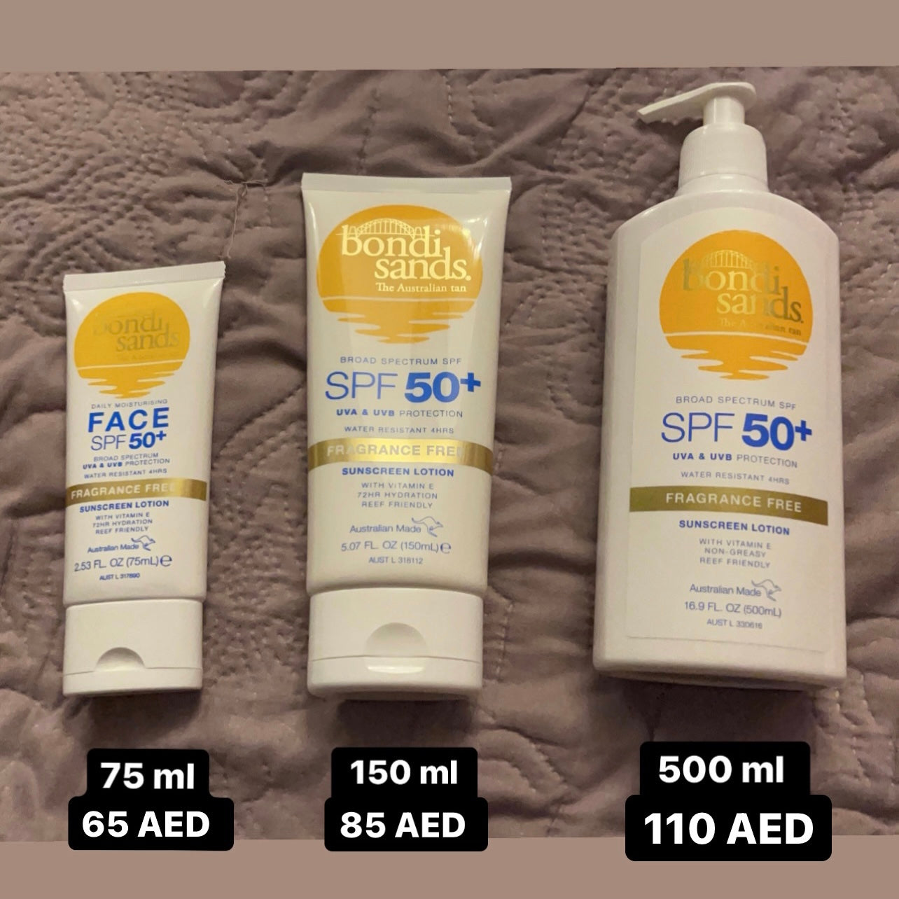 Bondi Sands Sunscreen Lotion SPF 50+