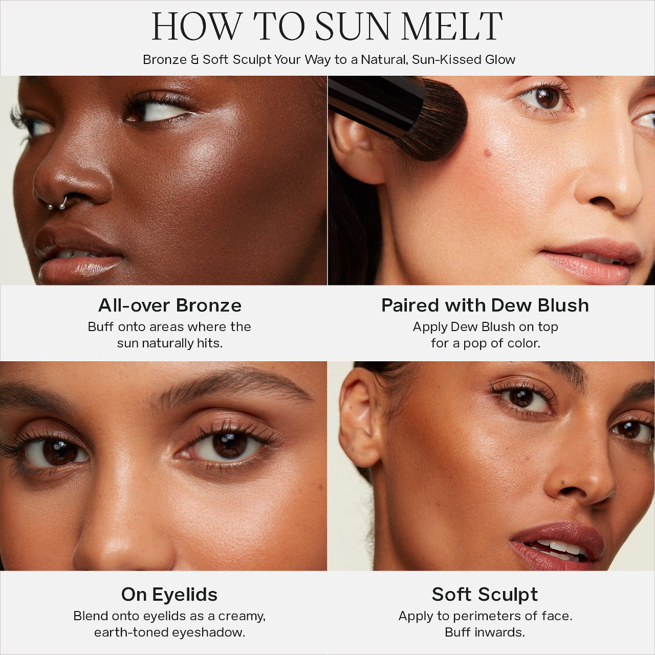 Saie Sun Melt Natural Cream Bronzer