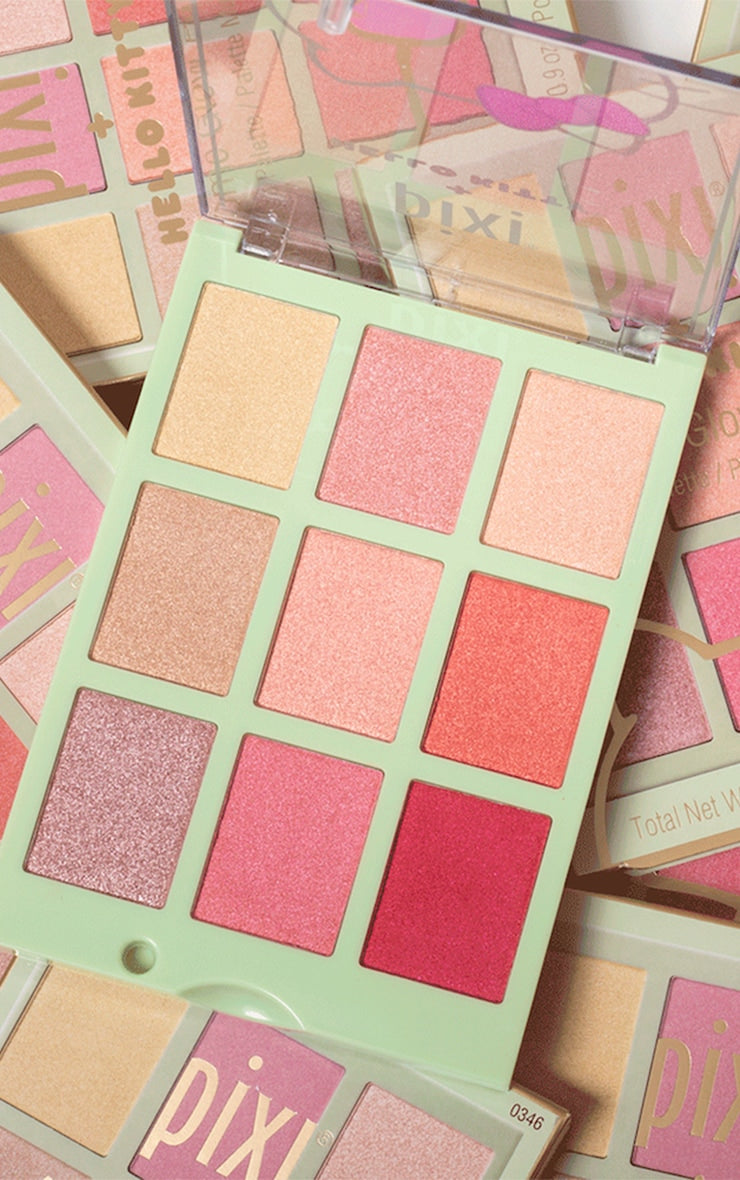 PRE ORDER Pixi + Hello Kitty Chrome Glow Palette