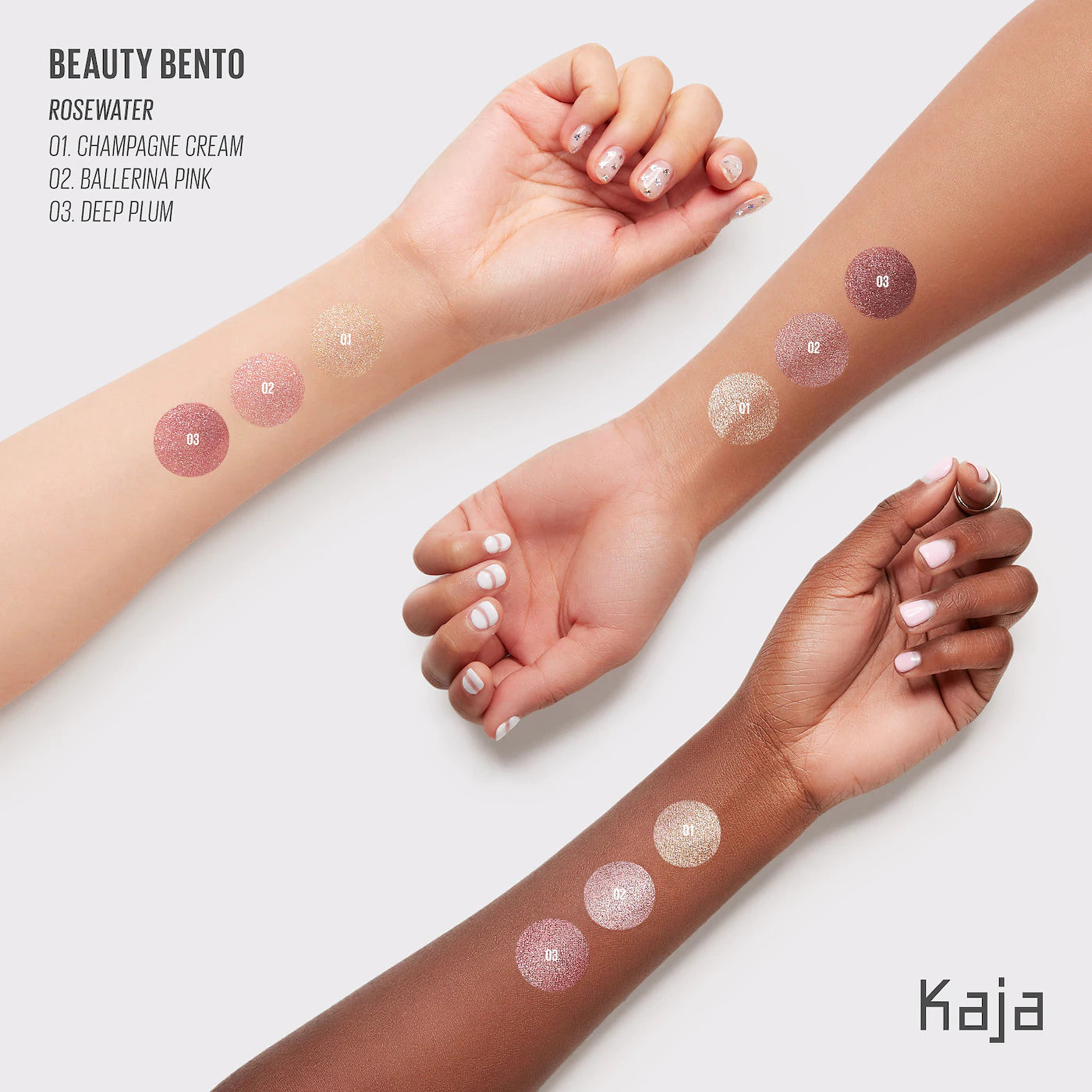 PRE ORDER Kaja Eye Bento Bouncy Eyeshadow Trio