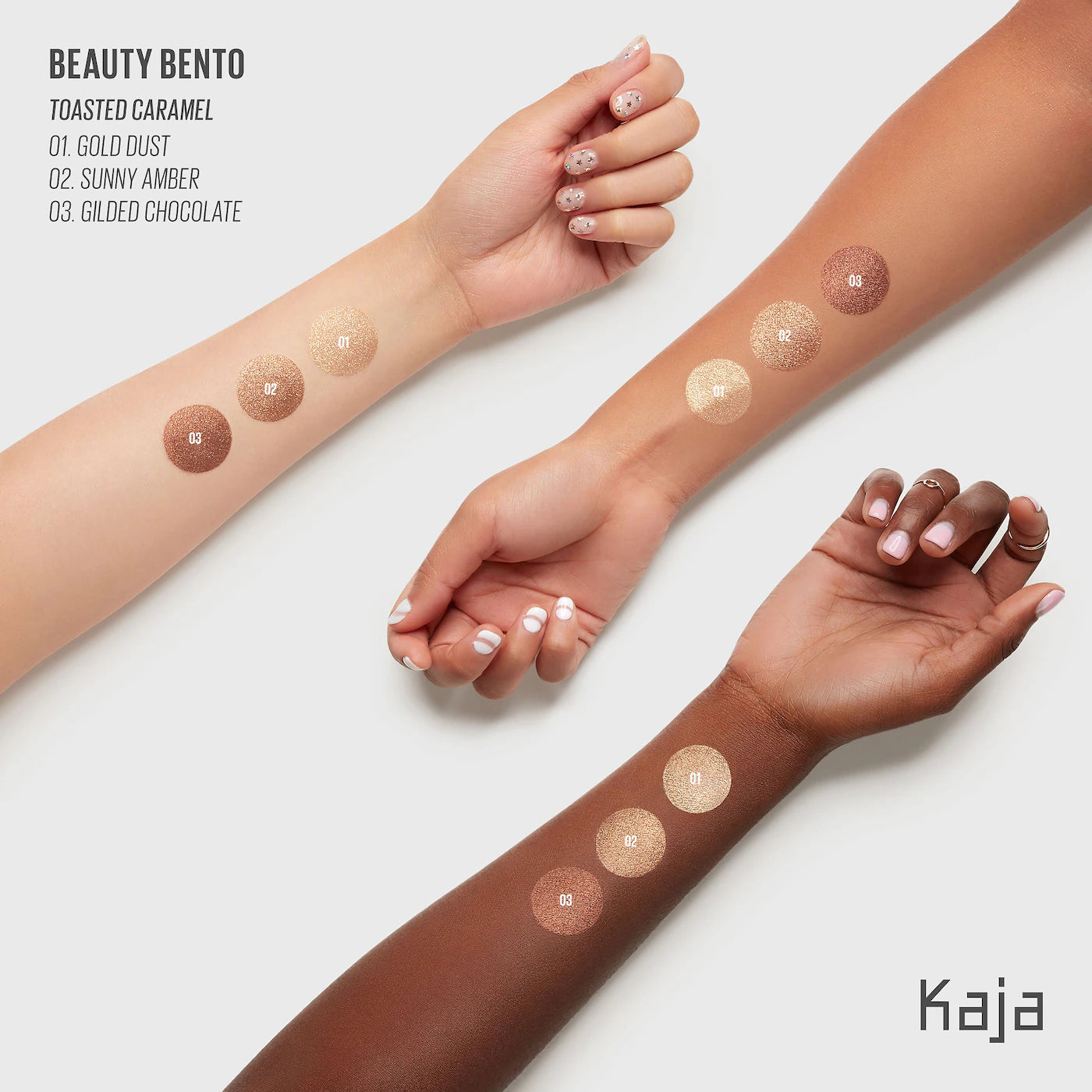 PRE ORDER Kaja Eye Bento Bouncy Eyeshadow Trio