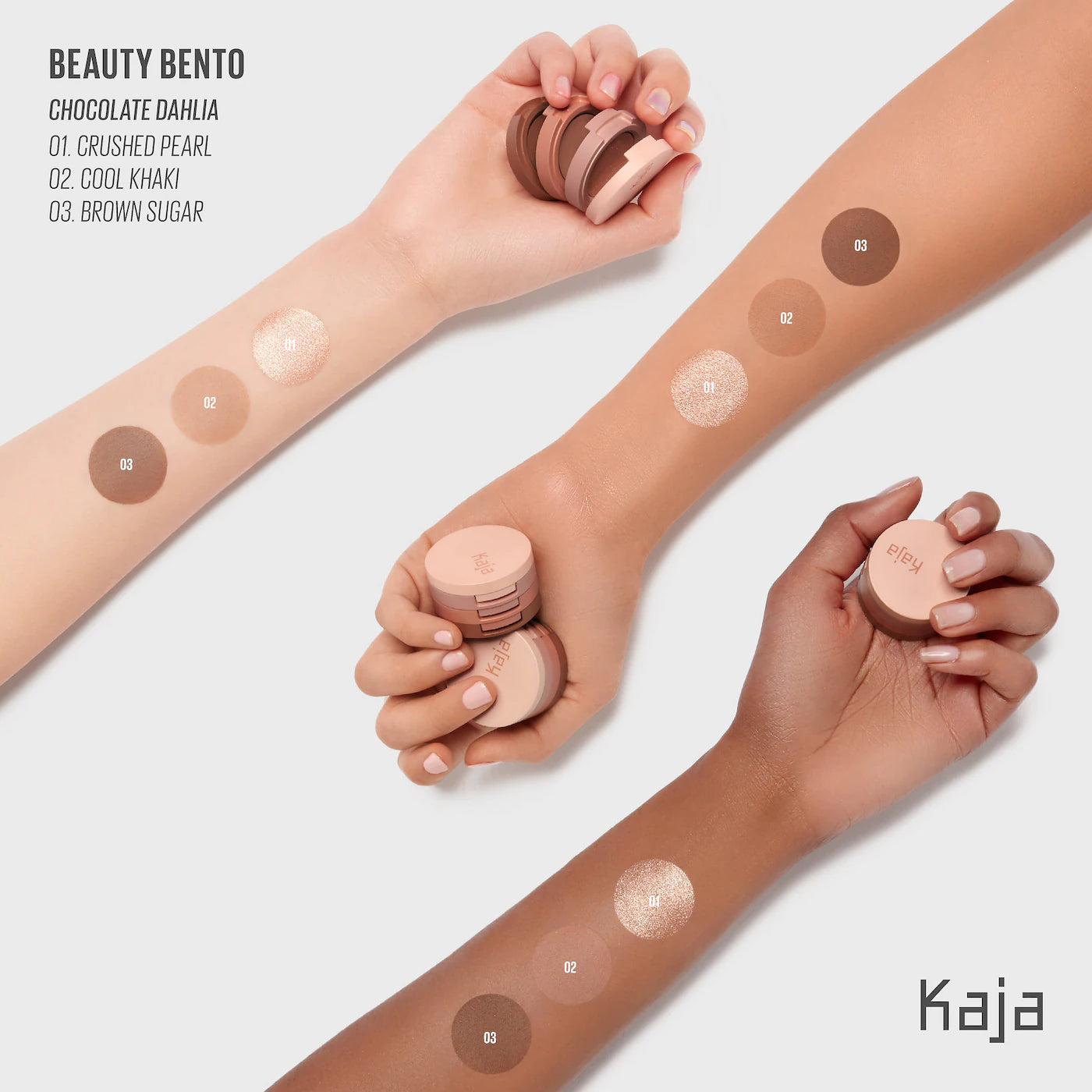 PRE ORDER Kaja Eye Bento Bouncy Eyeshadow Trio