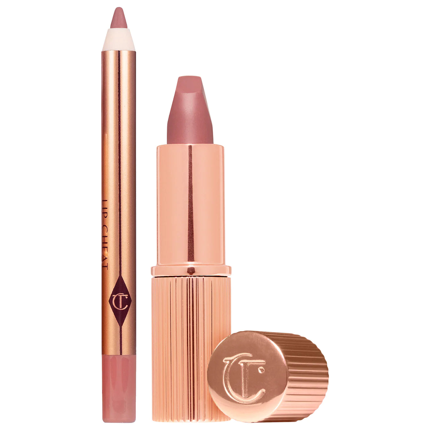 PRE ORDER Charlotte Tilbury Mini Pillow Talk Lipstick & Liner Set