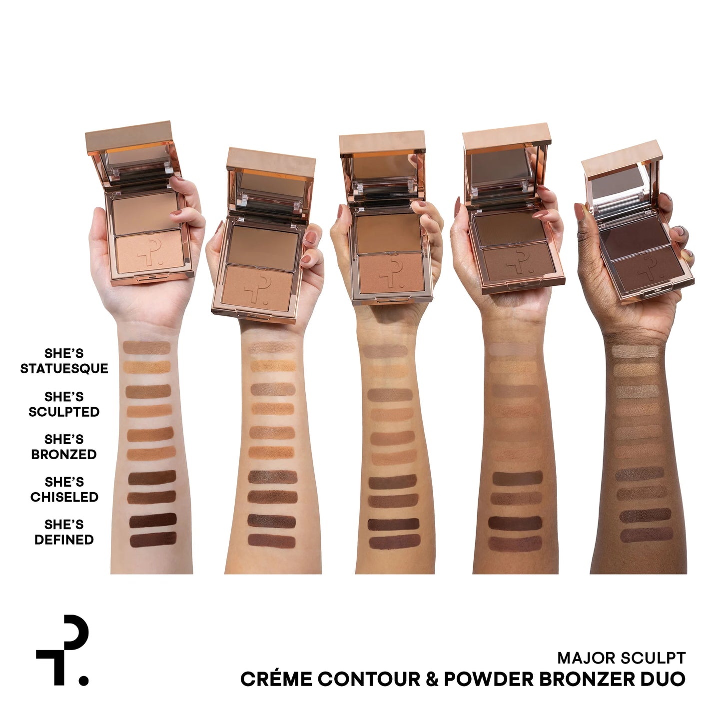 PATRICK TA Major Sculpt Creme Contour & Powder Bronzer Duo