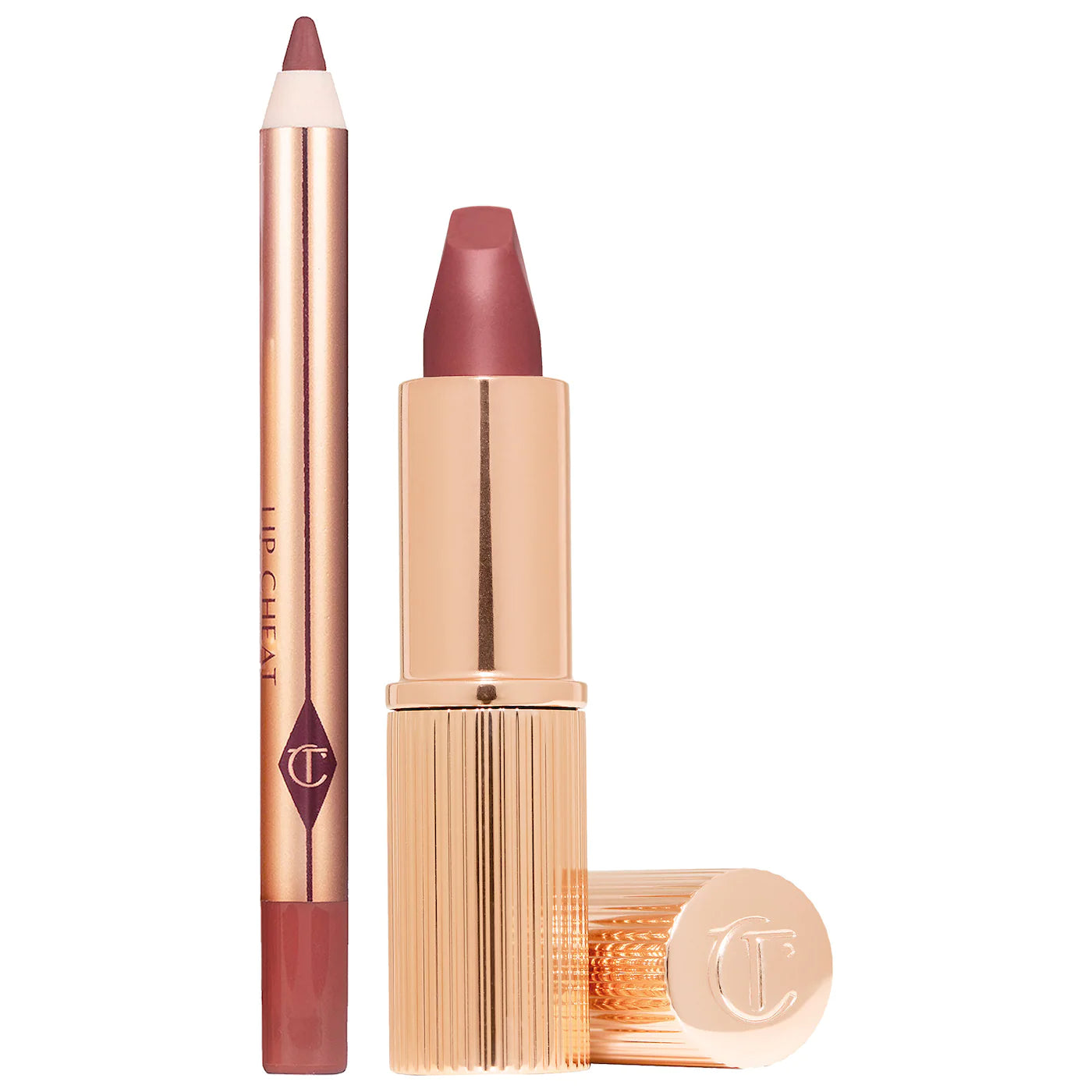 PRE ORDER Charlotte Tilbury Mini Pillow Talk Lipstick & Liner Set