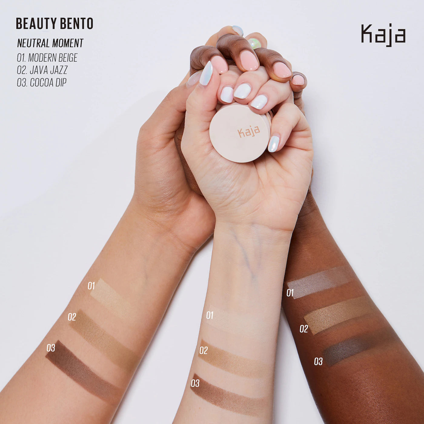 PRE ORDER Kaja Eye Bento Bouncy Eyeshadow Trio