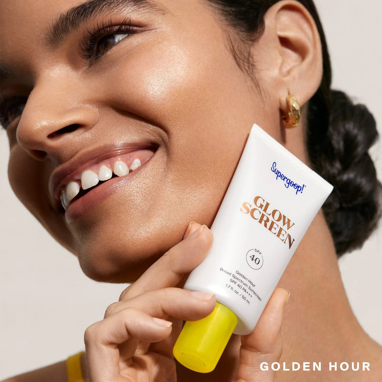 Supergoop! Glowscreen Sunscreen SPF 40 PA+++ with Hyaluronic Acid + Niacinamide