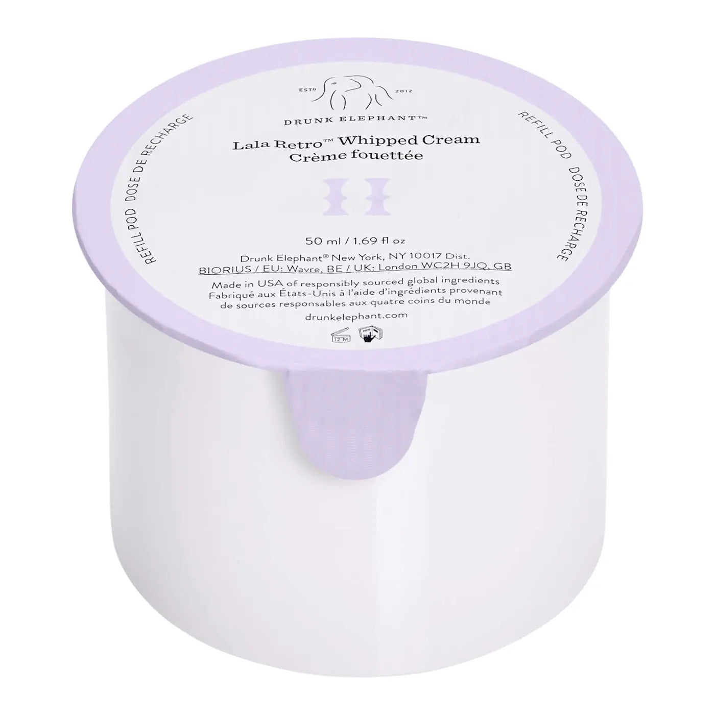 PRE ORDER Drunk Elephant Lala Retro™ Whipped Refillable Moisturizer with Ceramides